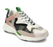 Sanctuary Cream & Camo Sneaker Jogger Groove Sz 11 Sustainable Eco Lace Up