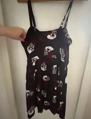 Hot Topic size large skull and roses skater dress. Make an offer.