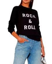 Zadig & Voltaire Long Sleeve Rock & Roll Anie T-Shirt Black Women's Size Small