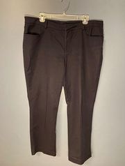 SoCa St. John Womens Size 14 Ankle Pants Cropped Navy