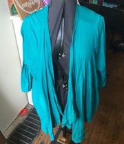 Lane Bryant knit drape front cardigan