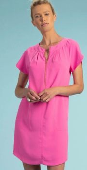 Sky Dress Shift Dress Pink Size Medium