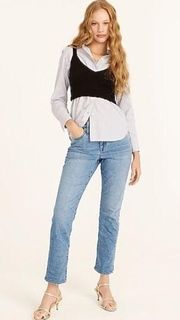 J. Crew NWT Slim Boyfriend Jeans in Darcy Bay Wash Size 30