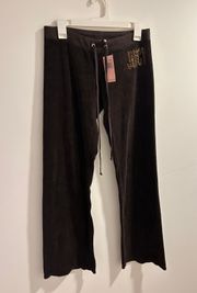 Juicy Couture Brown Velour Pants