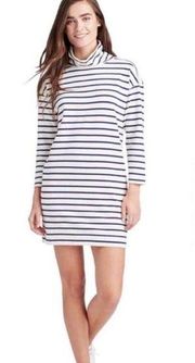 Vineyard Vines Stripe Funnel Neck Dress 100% Cotton- Size XS