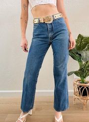 Vintage 1980/90's Calvin Klein High Waist Boot Leg Jeans