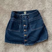 True Craft Denim Skirt SIZE 9