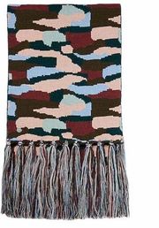 NWT EXPRESS Camo Knit Oblong Scarf