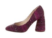 Louise et Cie Tweed Block Heel Pumps​