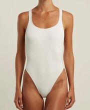 Solid & Striped x Re/Done Small White The Venice Swimsuit