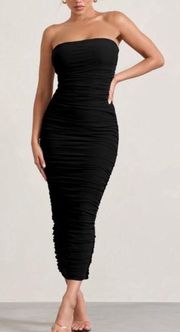 Rouched Tube Dress XS NWT