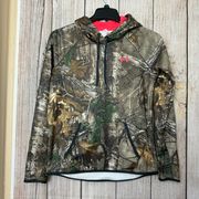 Under Armour Under Armor Cold Gear Loose Women's Hoodie RealTree Camo / Pink Small