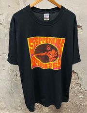 Vintage Y2K Reissue Steppenwolf Tour Of ‘69 Black Unisex Double Sided T-Shirt XL