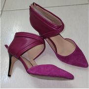 Joe's Mulberry Heels - Plum color