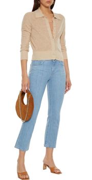 Selena Bootcut Crop Jeans