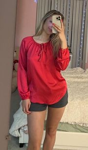 Red Blouse