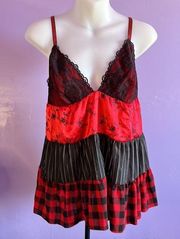 Rampage Camisole Red/Black  Size medium