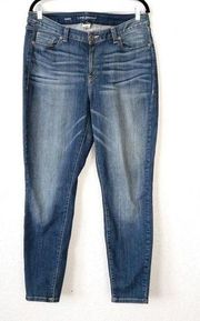 Lane Bryant Blue Skinny Jeans Size 16R