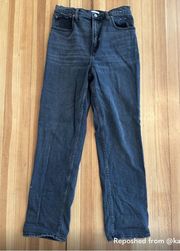 NWOT Abercrombie 90s Straight Ultra High Rise Jeans