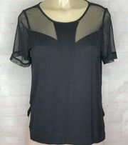 Fate black mesh and Cotten top