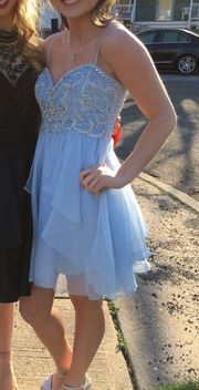 Prom Dress Blue