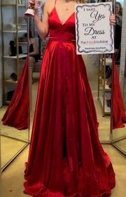 Super Beautiful Red Prom Dress