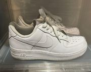 AF1 Youth Size 5-  Air Force 1 '07 Low Triple White