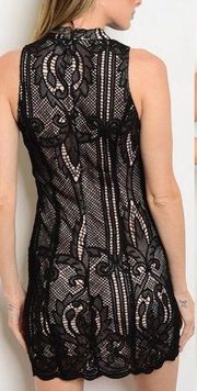 🎉 Black lace crochet dress only small left 🎉