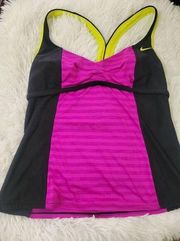 Nike Tankini Swim Active Wear Top Size 10/ M