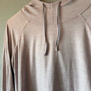 Gaiam Pink long Sleeve Hoodied Top