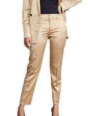 GREY JASON WU Ankle Length Gold Trouser NWOT Sz 4