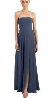 Jenny Yoo Essie Gown in Blue Luxe Size 8