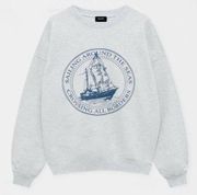 Pull&Bear graphic crewneck