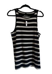 Striped Terry Tank medium NWT