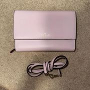 Light Purple Crossbody Wallet