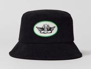 Black Corduroy Bucket Hat