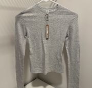 Cotton Jersey Long Sleeve T-shirt