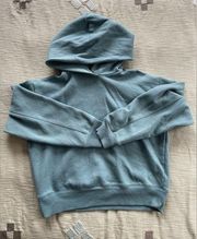 A new day blue hoodie