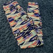 Lularoe Minnie Disney leggings OS multicolor