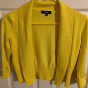 💛Yellow Ribbed Cardigan💛