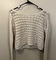 Cropped Sweater Top