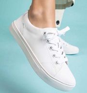 Toms Alex White Leather Sneaker  Women’s Size 9