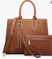 Tan tote Bag