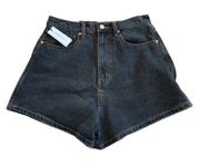 WE wore what denim high rise shorts size 27 NWT