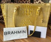 Brahmin Ashlee Butter Melbourne tote with credit card wallet.​​​