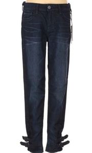 William Rast Coco Skinny Buckle Ankle Crop Jeans