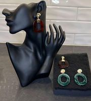 H&M Acrylic Earring Bundle-NWOT