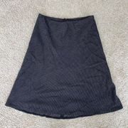 Geoffrey Beene Blueish Gray Mini Spotted Houndstooth Work Skirt