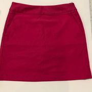 NIKE PINK GOLF DRI FIT SKIRT