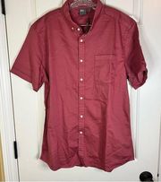 NWT ASOS Button Down Short Sleeve Top XL Loose Fit